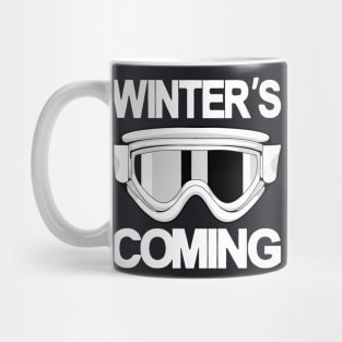 Winter's Coming Winter sports Mug